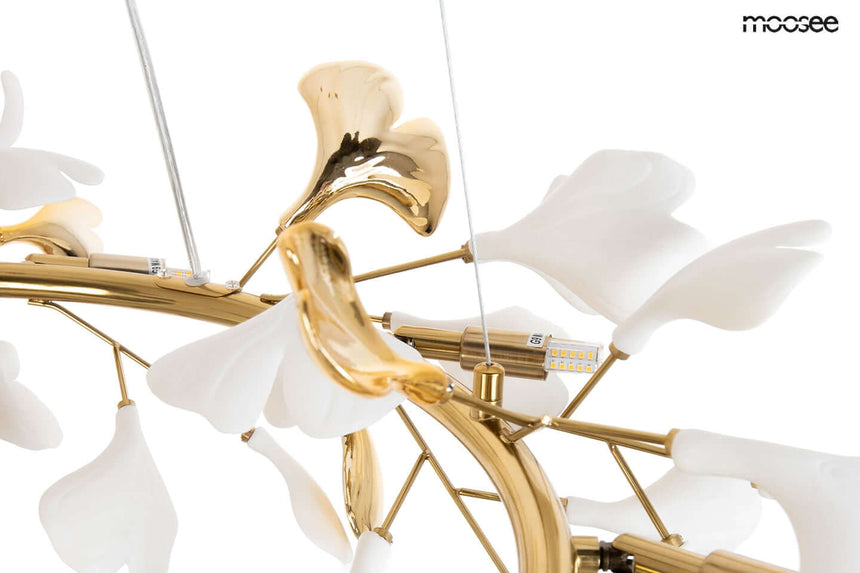 Flora 120 függőlámpa arany