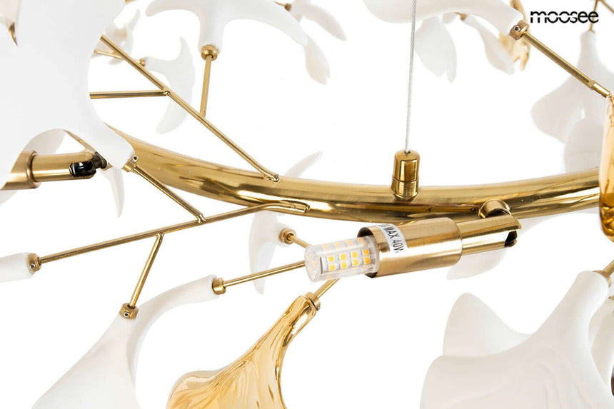 Flora 120 függőlámpa arany