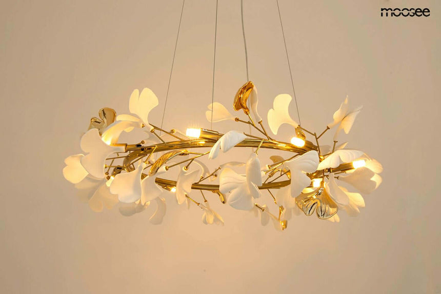 Flora 80 függőlámpa arany