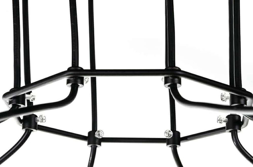 Flusso 8 függőlámpa fekete