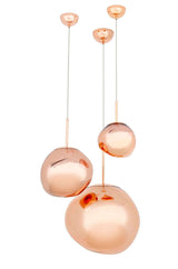 Fusion 30 függőlámpa réz – akril
