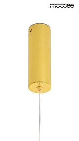 Lámpara colgante Gavi O en oro