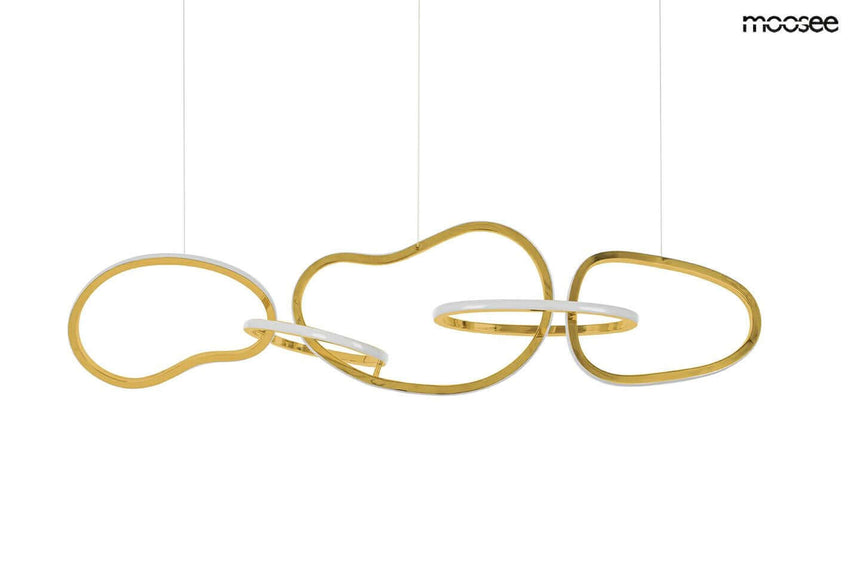 Lámpara colgante Jazz 5 dorada