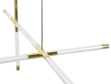 Lámpara colgante Mikado M dorada