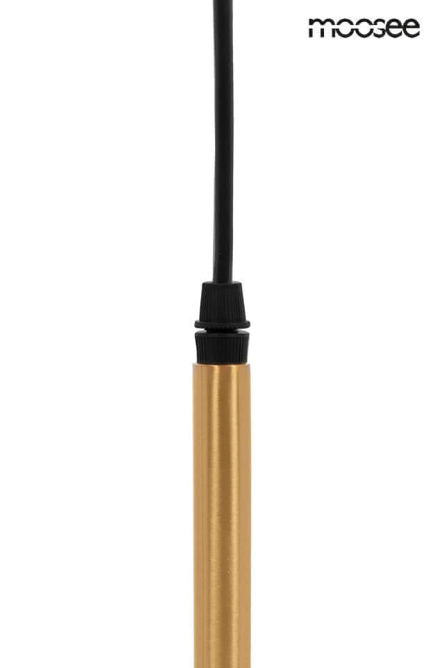 Lámpara colgante Riva 2 dorada