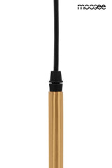 Lámpara colgante Riva 5 dorada