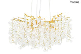 Lámpara colgante Riviera 80 dorada