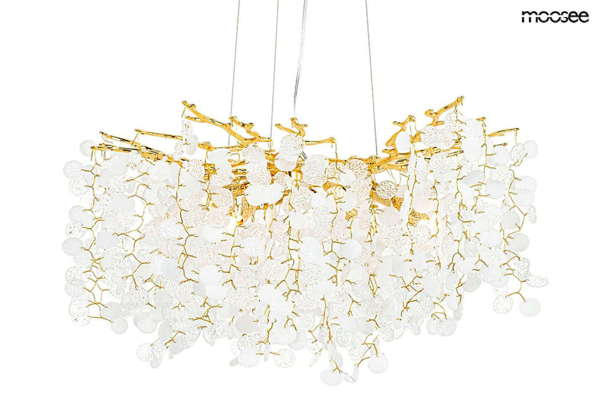 Lámpara colgante Riviera 80 dorada