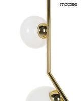 Lámpara colgante Rugia dorada