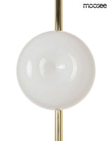 Lámpara colgante Rugia dorada