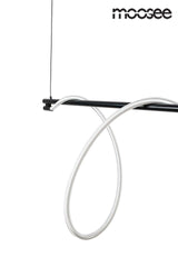 Lámpara colgante Serpiente 120 negra