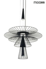 Lámpara colgante Sesto negra