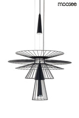 Lámpara colgante Sesto negra