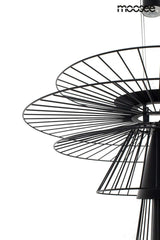 Lámpara colgante Sesto negra