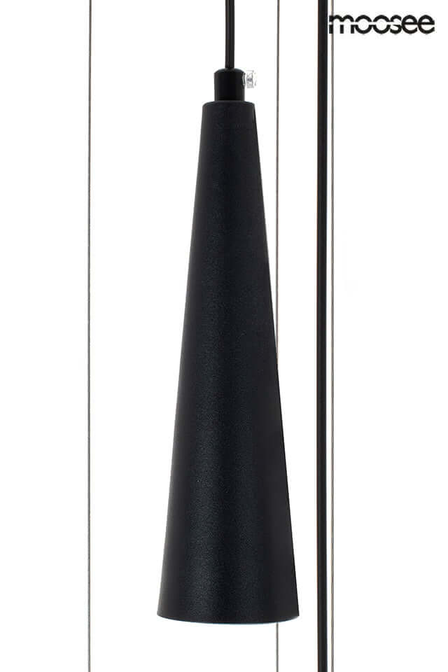 Lámpara colgante Sesto negra