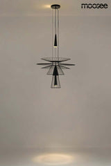 Lámpara colgante Sesto negra