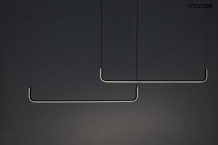 Lámpara colgante Shape Duo 120 negra