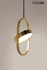 Lámpara colgante Spinner 19 dorada