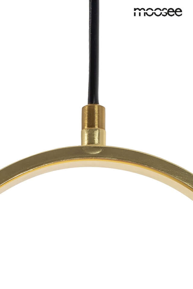 Lámpara colgante Spinner 19 dorada