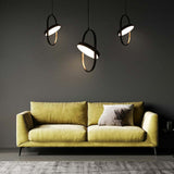 Lámpara colgante Spinner 19 negra