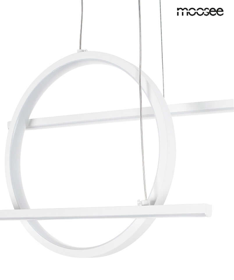 Lámpara colgante estrellas blanca