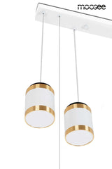 Lámpara colgante estrellas blanca