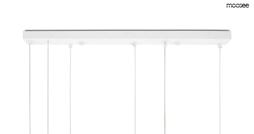 Lámpara colgante estrellas blanca