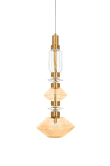 Vaso függőlámpa arany