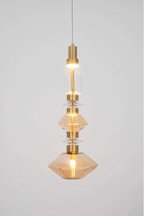 Vaso függőlámpa arany