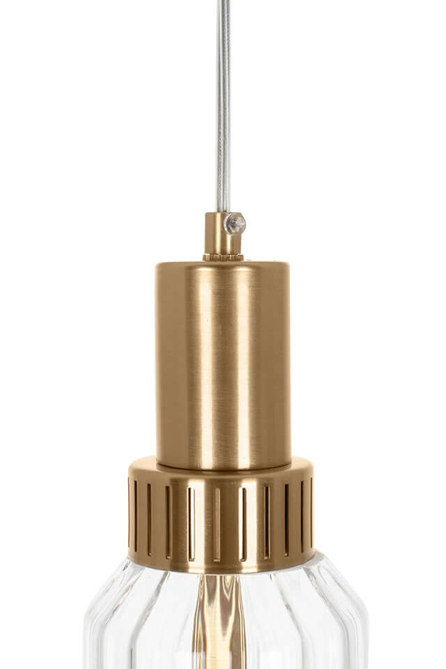 Vaso függőlámpa arany