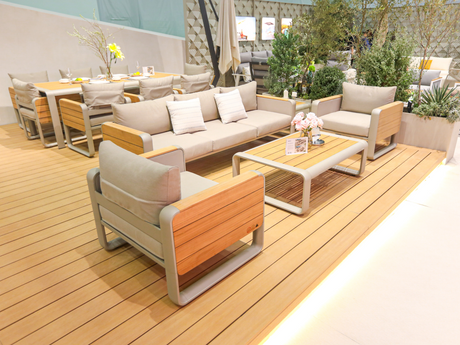 Conjunto de sofás de jardín de 5 plazas Higold Nottingham