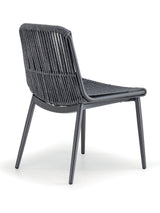 Grattoni kültéri teraszszék Como antracit