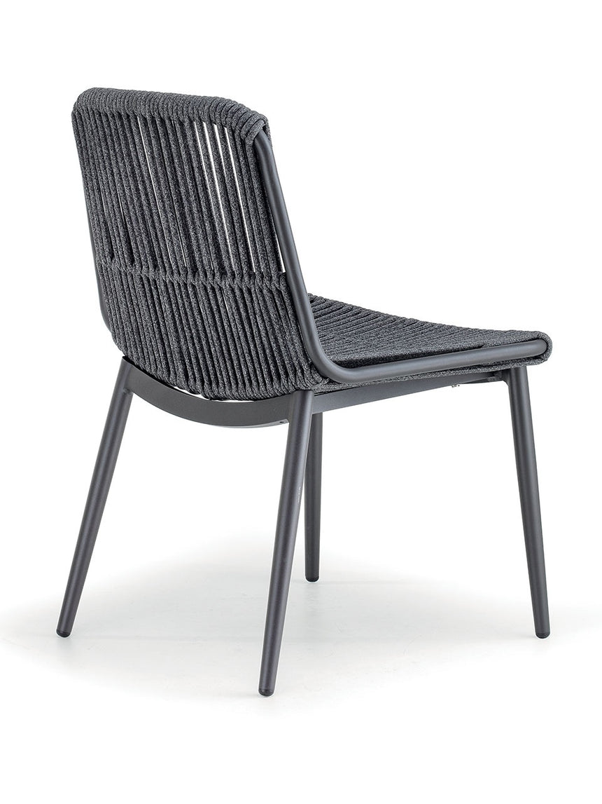 Grattoni kültéri teraszszék Como antracit