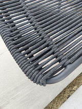 Grattoni kültéri teraszszék Como antracit