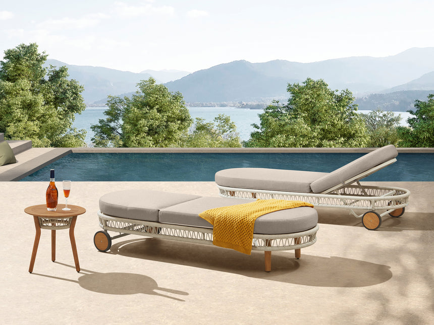 Higold Vasca napozóágy - bézs