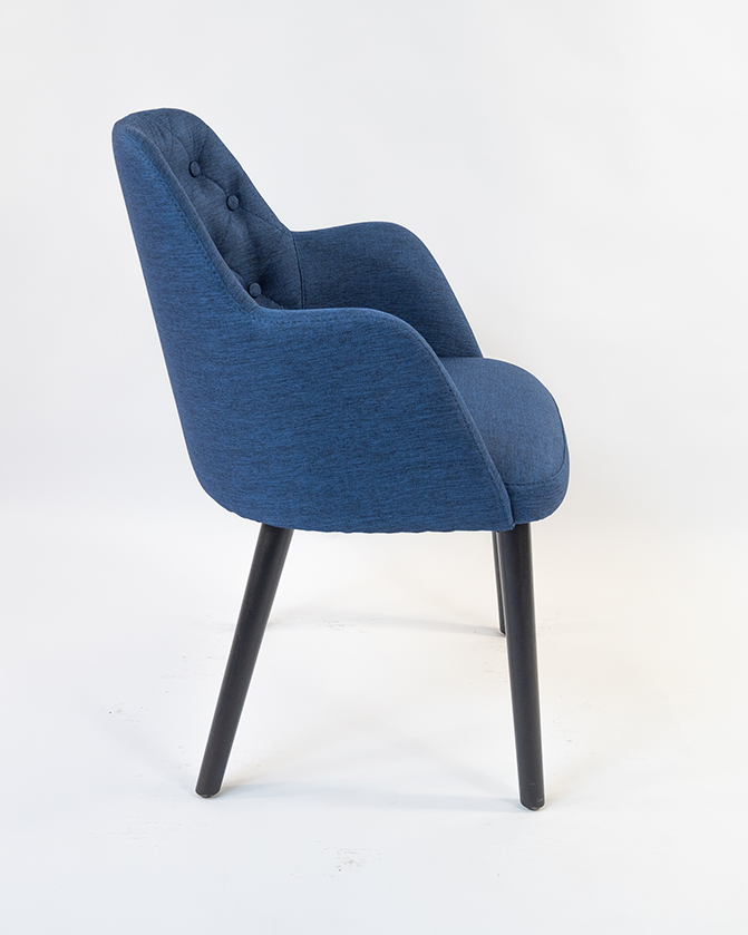 Silla de comedor Lara IV - con tapizado opcional