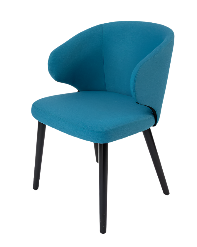 Silla de comedor Sparta - con tapizado opcional